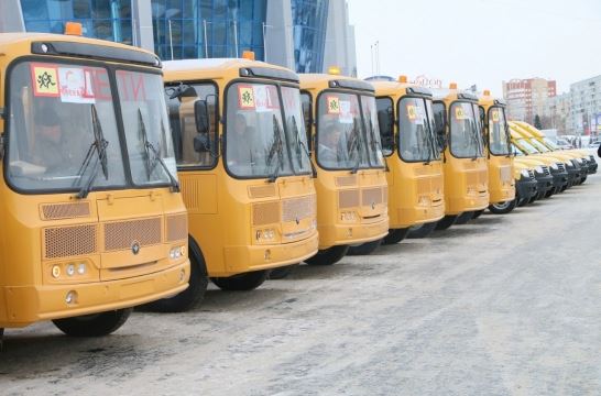 В 2023 году новым регионам передадут 190 школьных автобусов